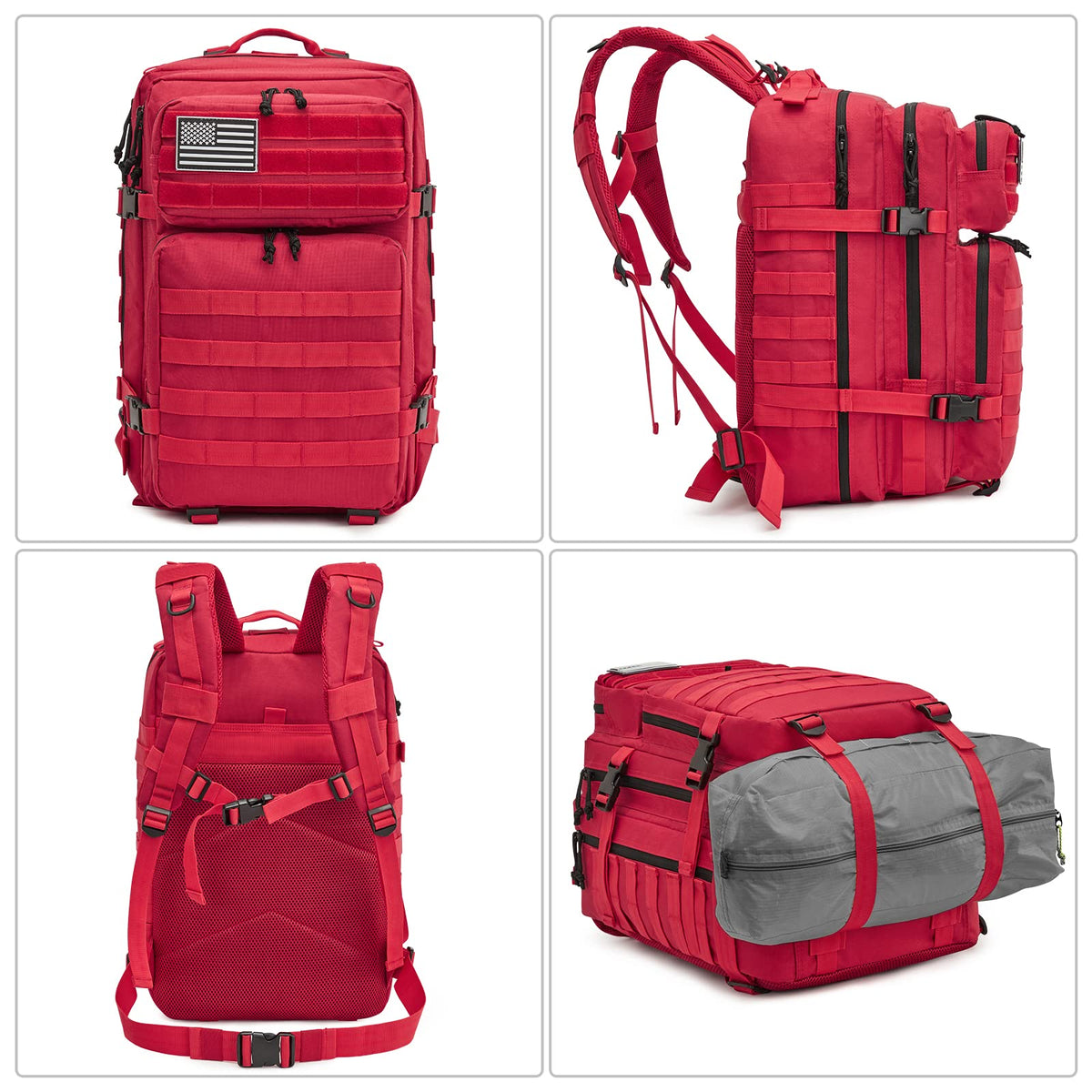 G4Free Activewear - G4Free 45L Military Tactical Backpack -D02V667A-D02V667E-D02V667B-D02V667D