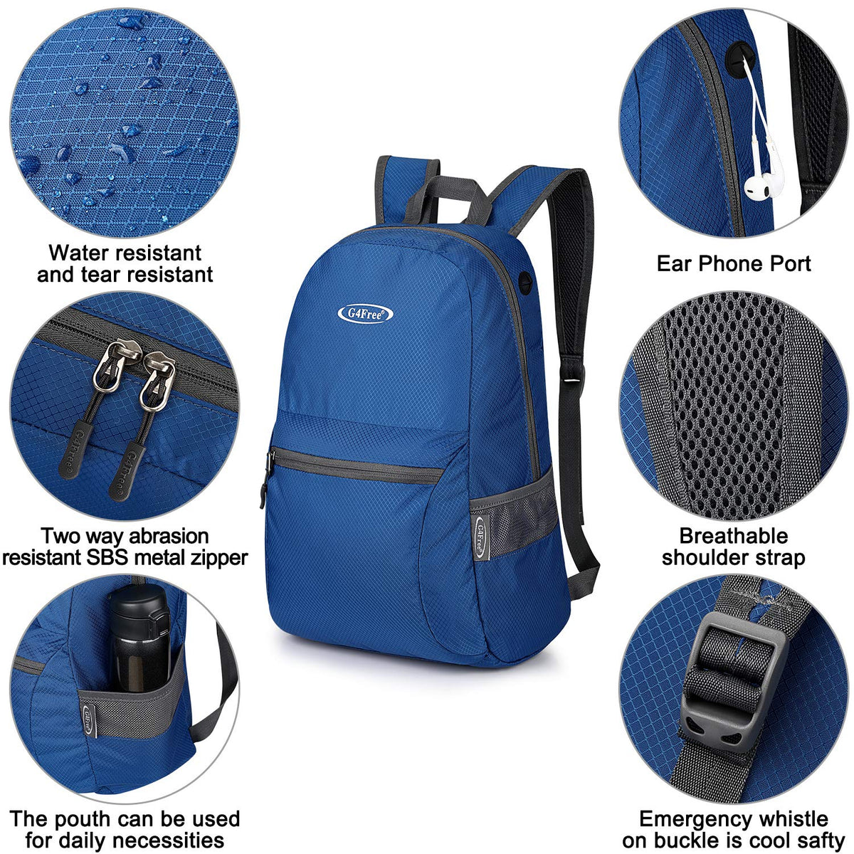 G4Free G4Free Daypack Backpacks