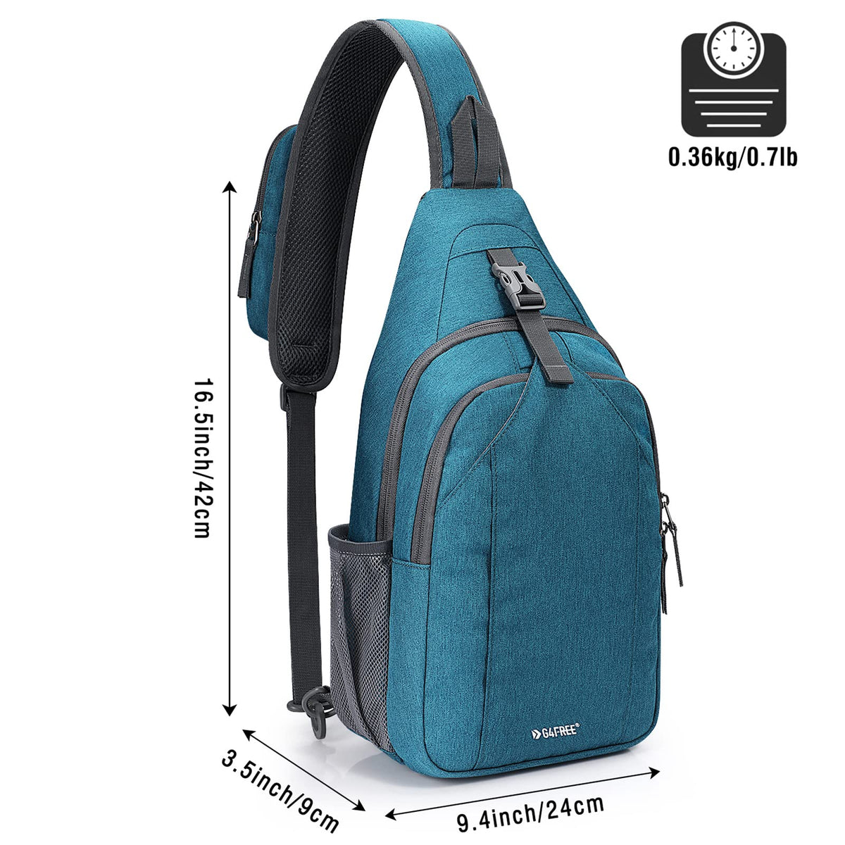 G4Free G4Free RFID Blocking Sling Bag