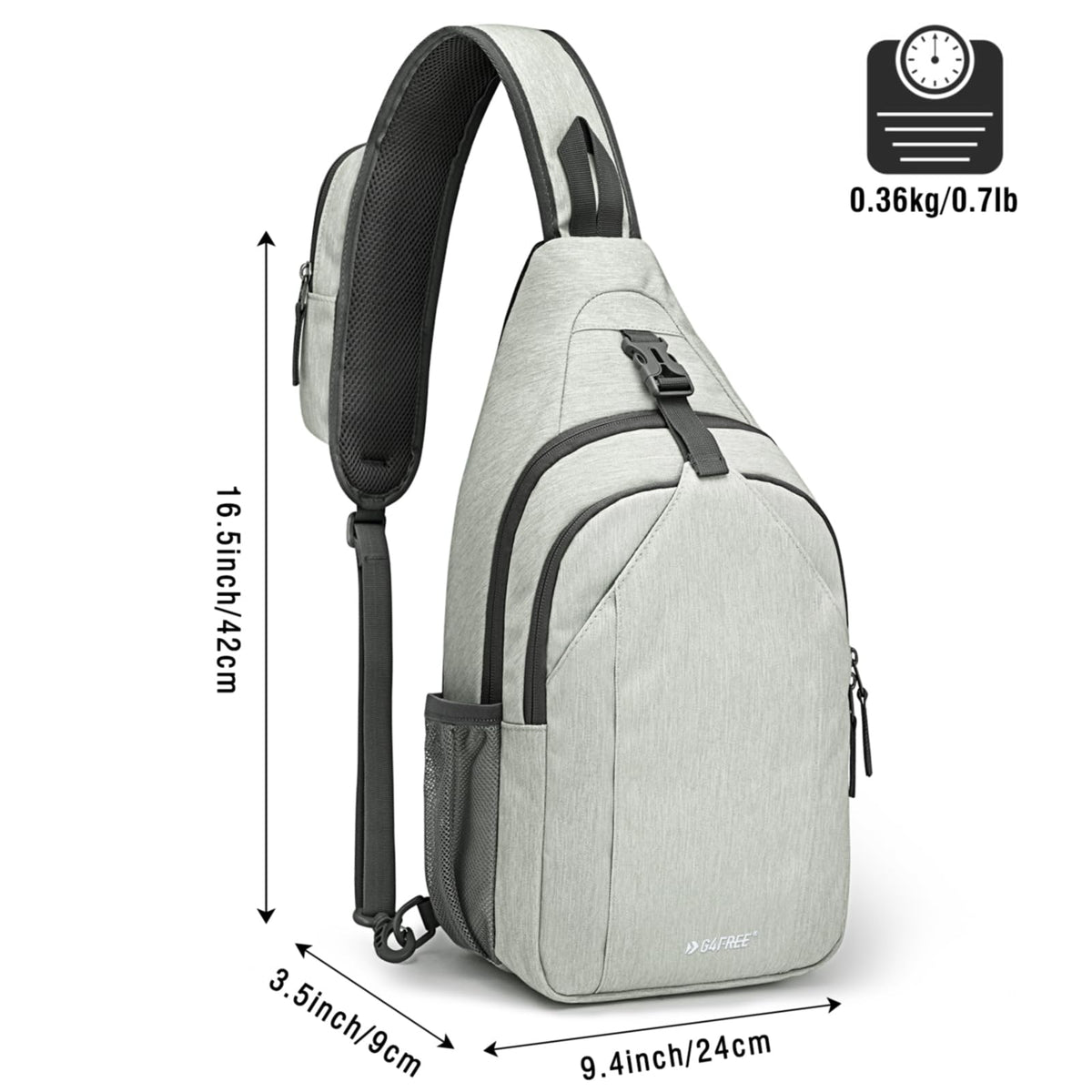 G4Free G4Free RFID Blocking Sling Bag