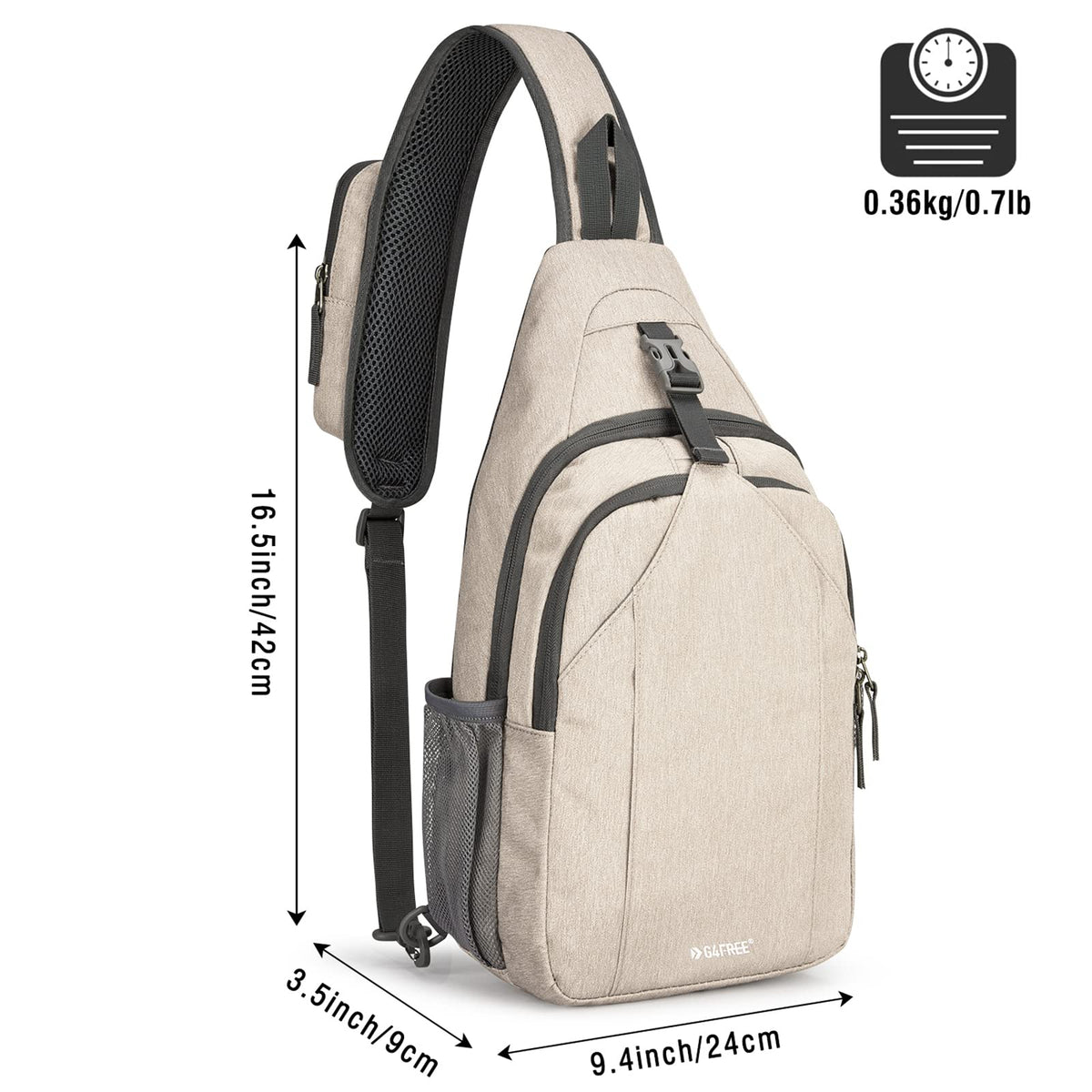 G4Free G4Free RFID Blocking Sling Bag