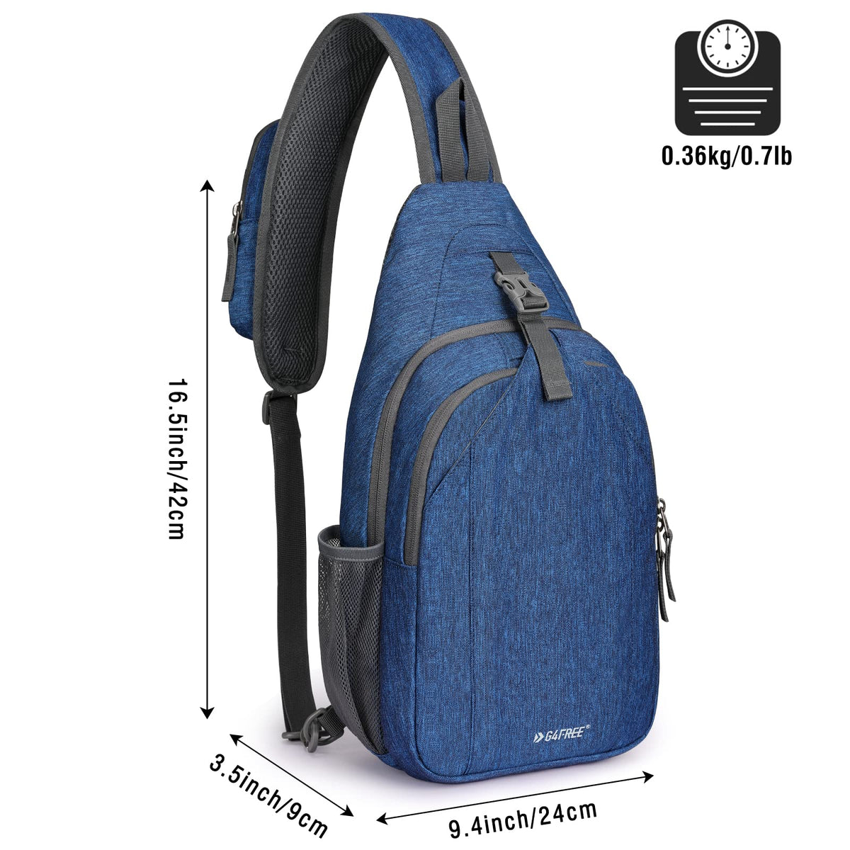 G4Free G4Free RFID Blocking Sling Bag