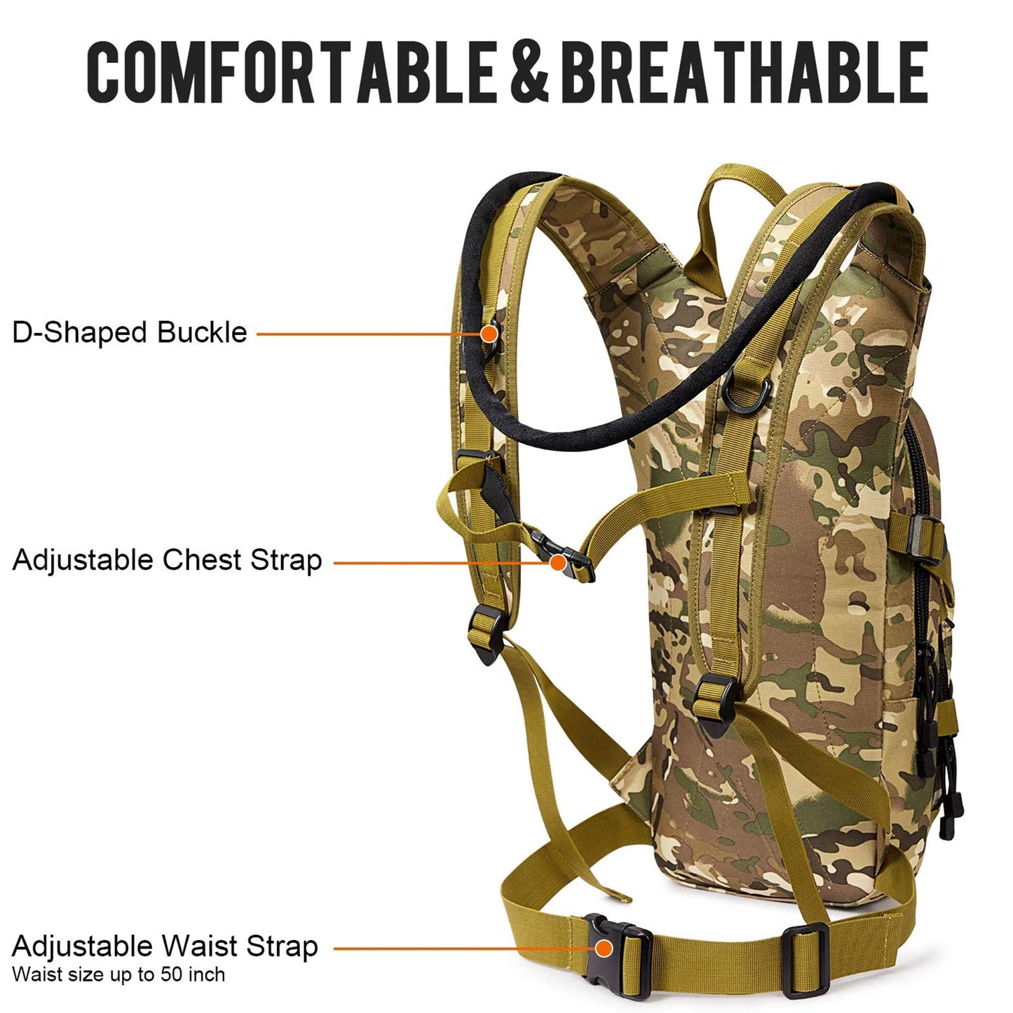 G4Free Hydration Pack With 3L Bladder