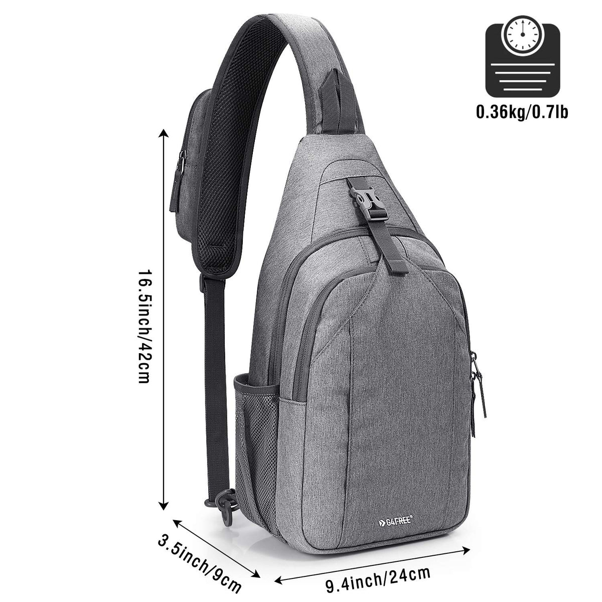 G4Free G4Free RFID Blocking Sling Bag