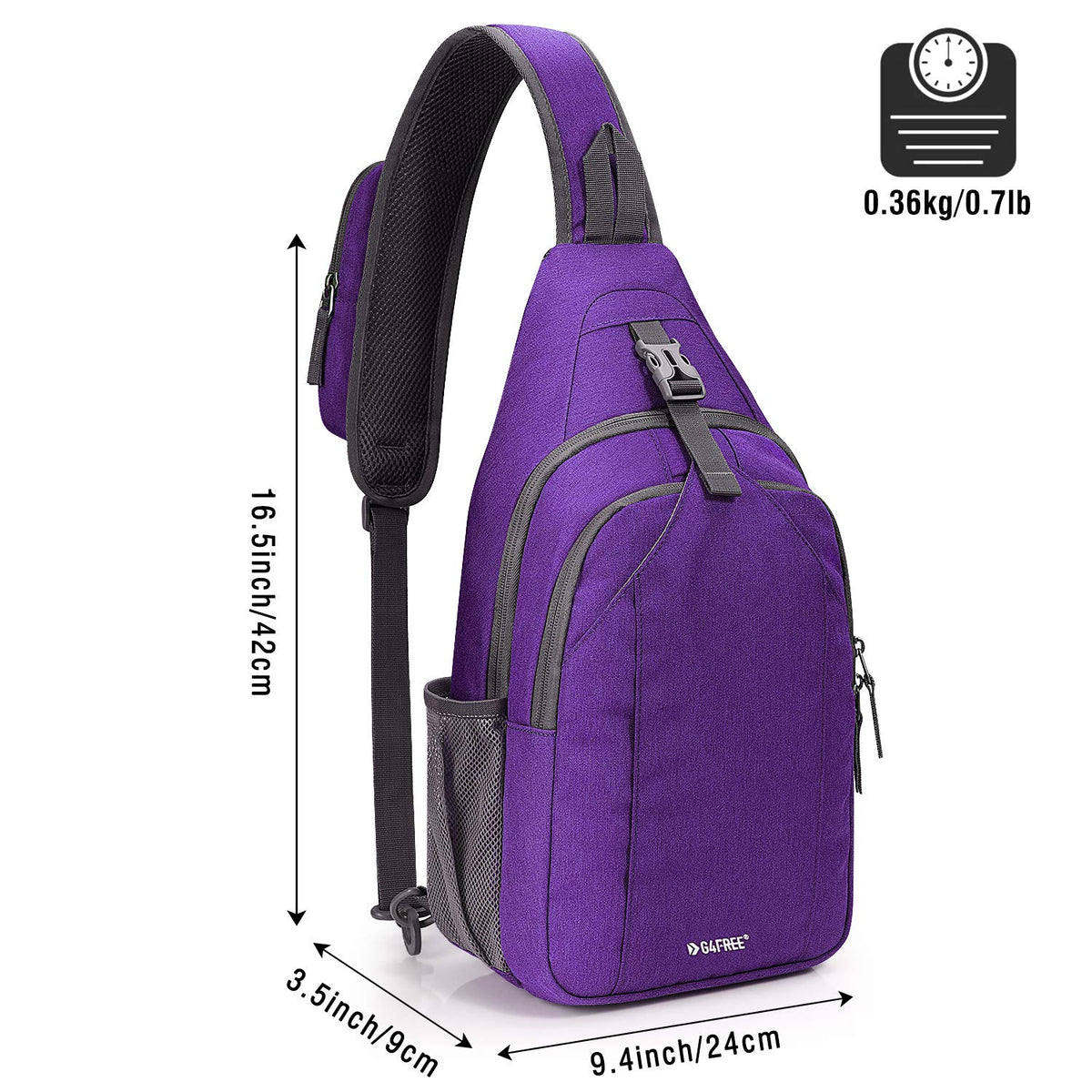 G4Free G4Free RFID Blocking Sling Bag