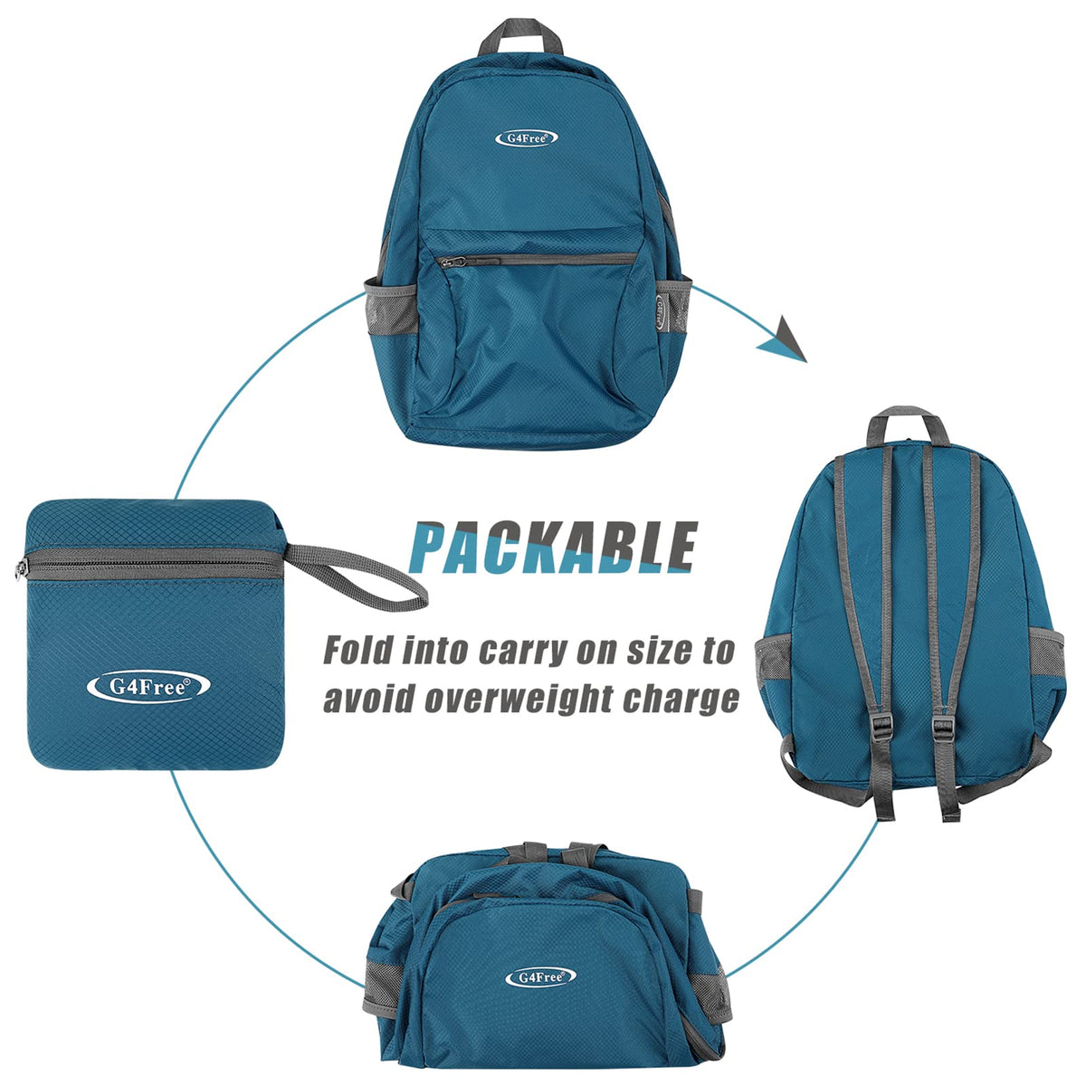 G4Free G4Free Daypack Backpacks