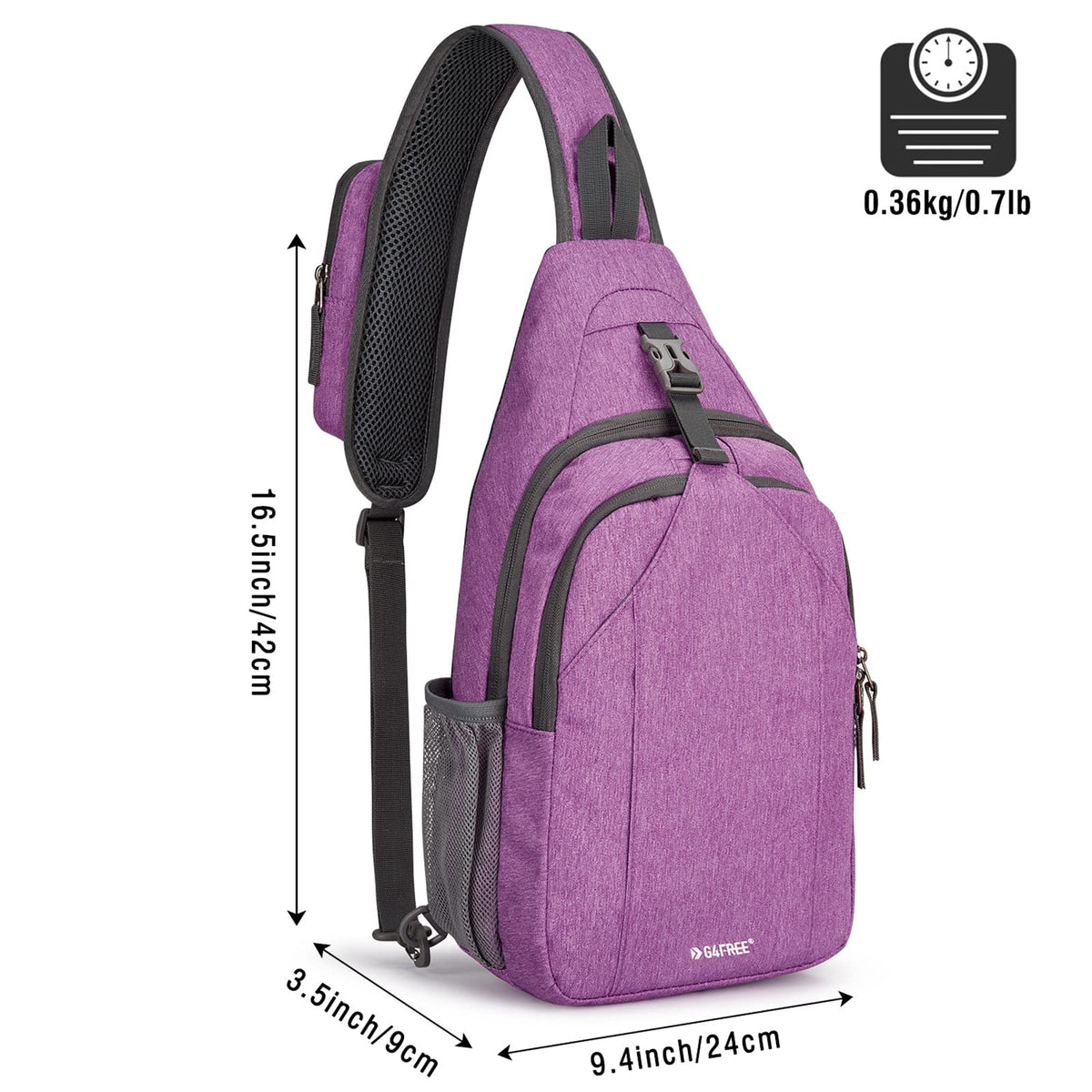 G4Free G4Free RFID Blocking Sling Bag