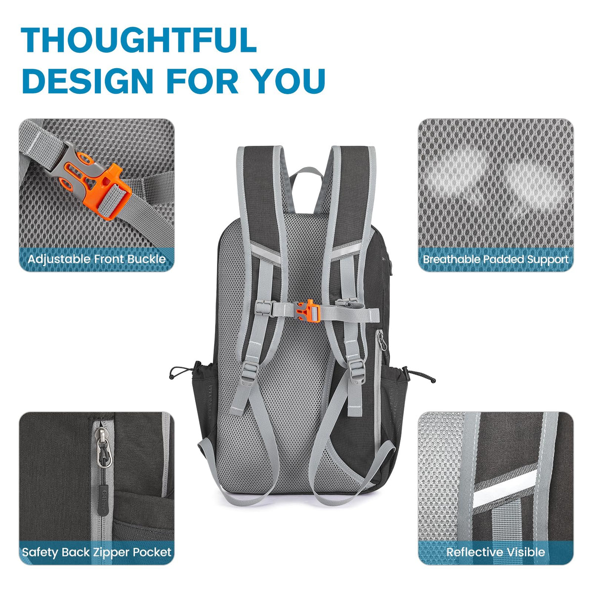 G4Free Activewear - G4Free Pickleball Backpack Fits 2 to 4 Paddles -TN23B318A-TN23B318B-TN23B318C-TN23B318D-TN23B318E
