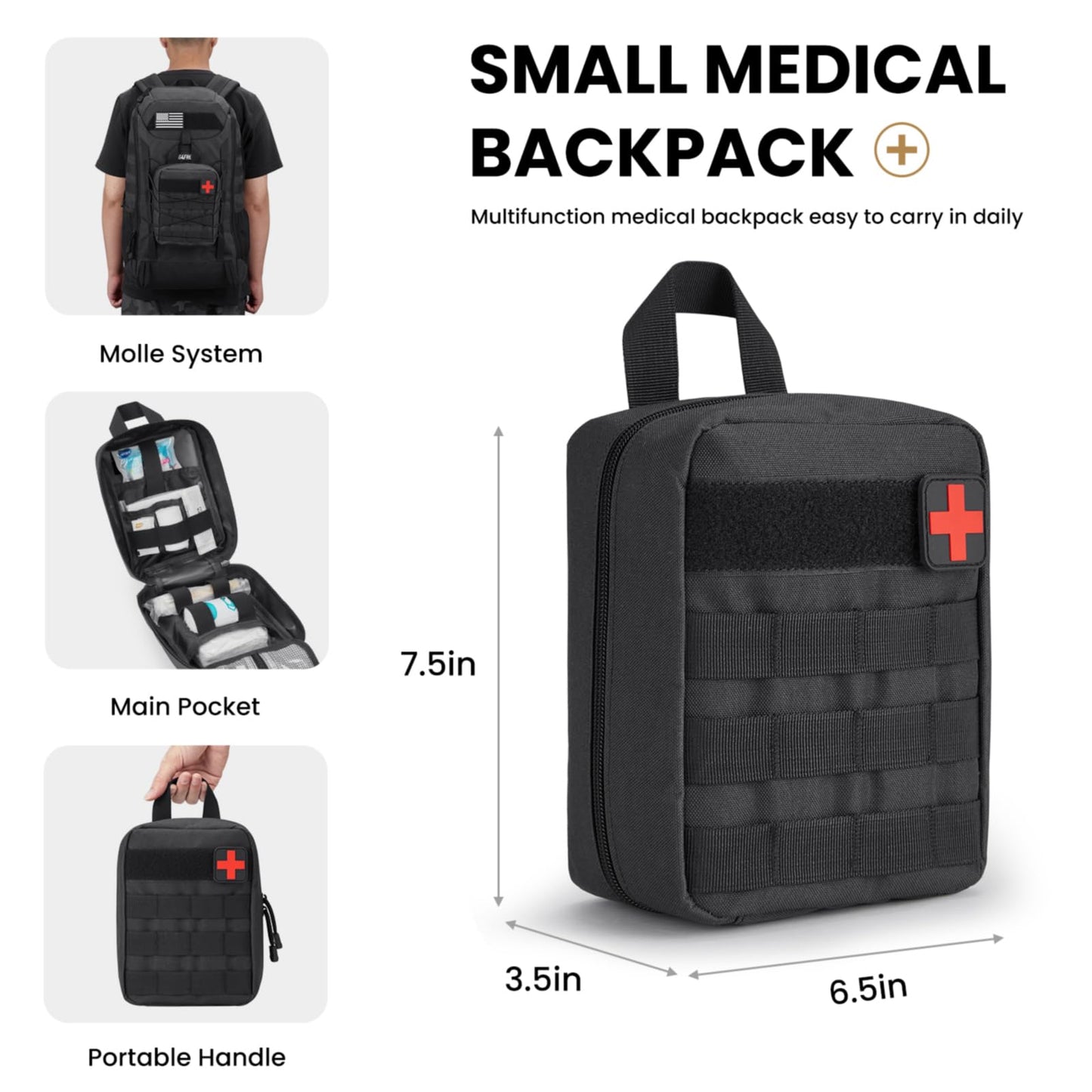 G4Free 45L Military Tactical Backpack