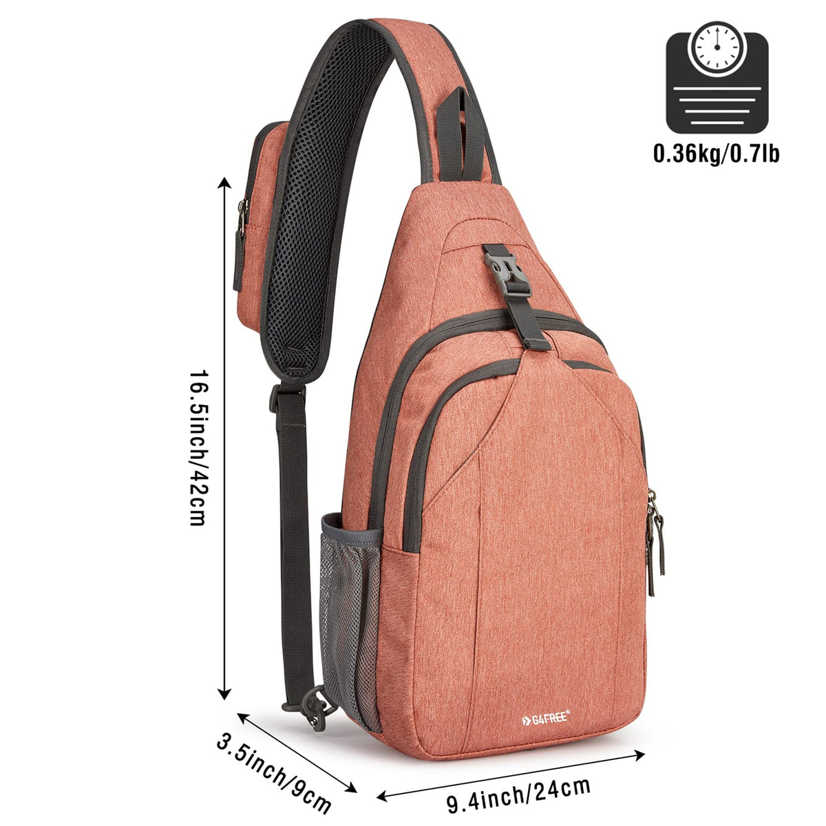 G4Free G4Free RFID Blocking Sling Bag
