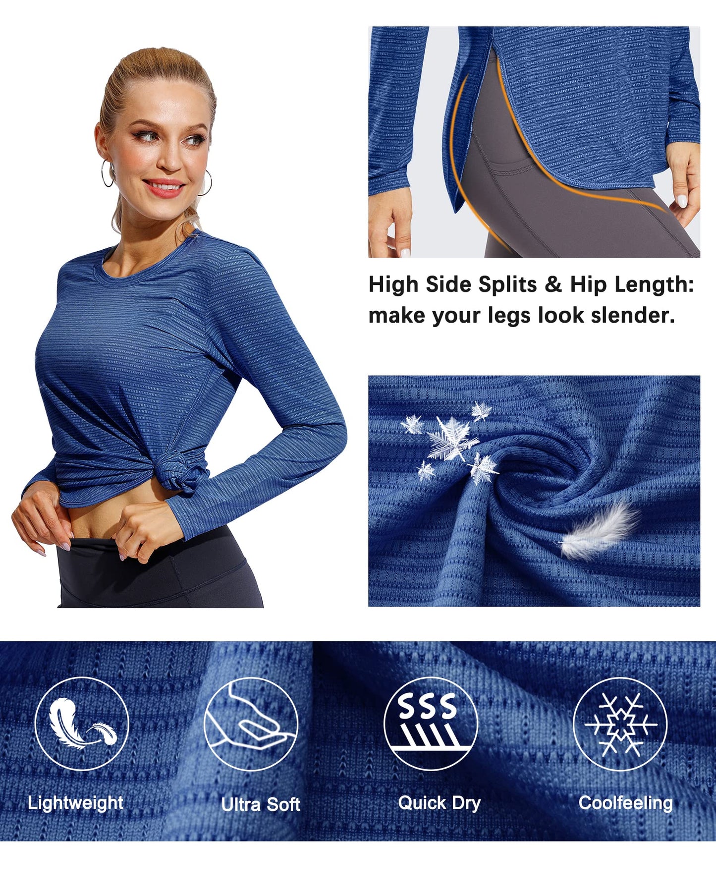 G4Free Women Long Sleeve UV Shirts