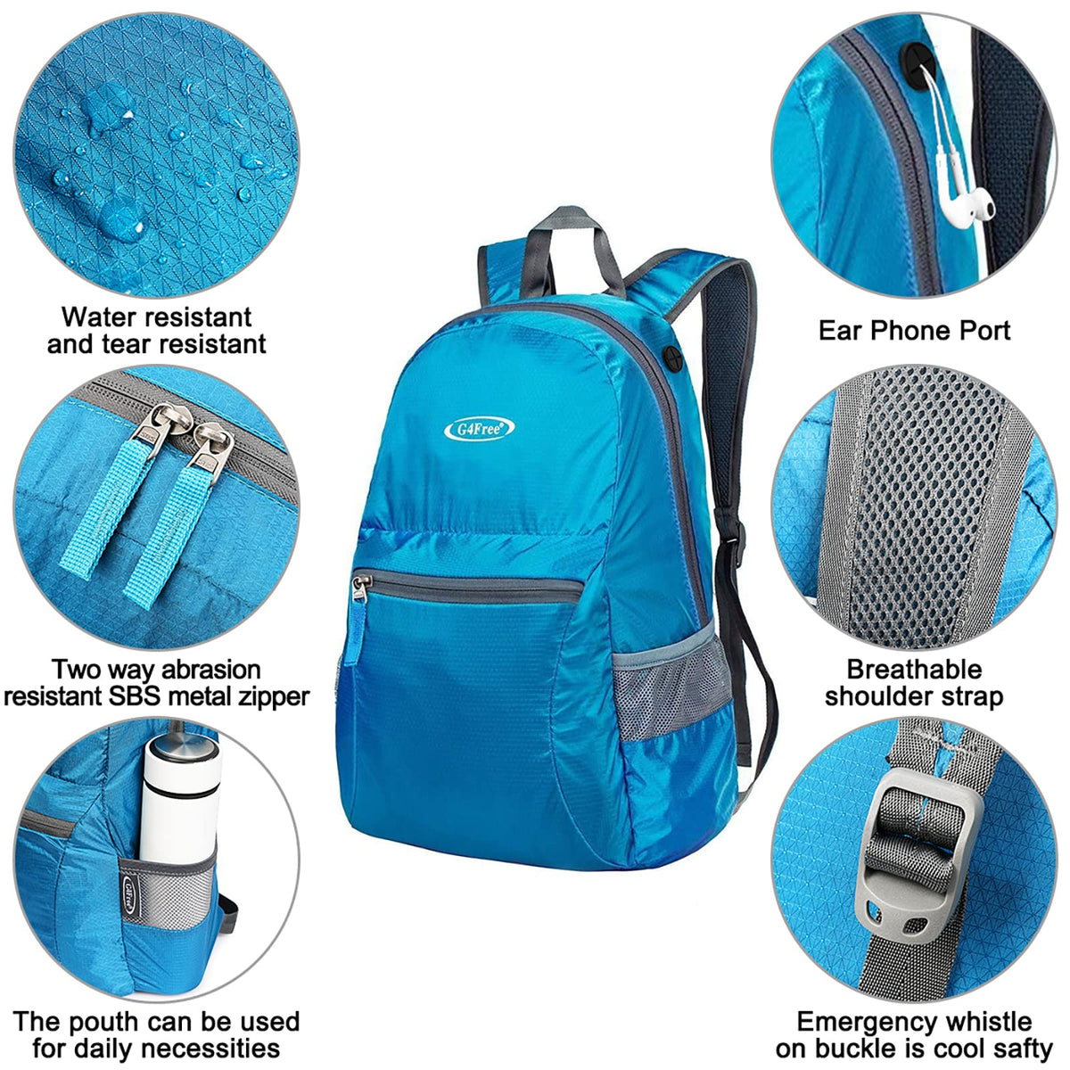 G4Free G4Free Daypack Backpacks