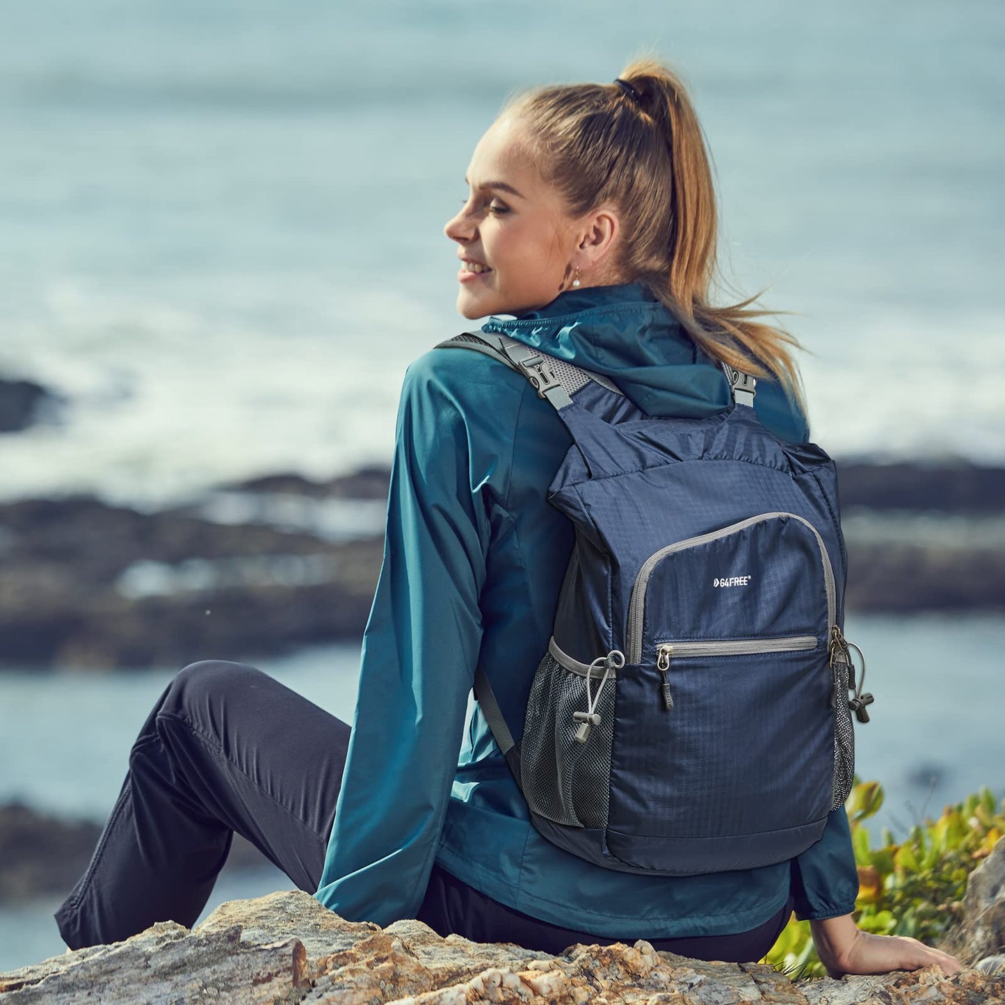 G4Free 25L Lightweight Packable Hiking Backpack