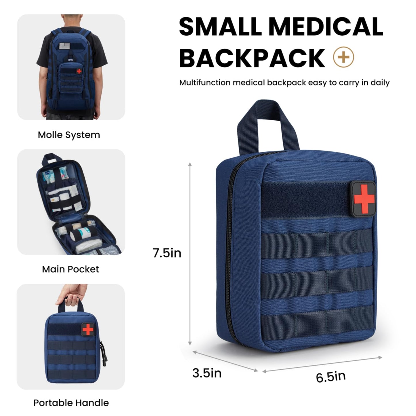G4Free 45L Military Tactical Backpack