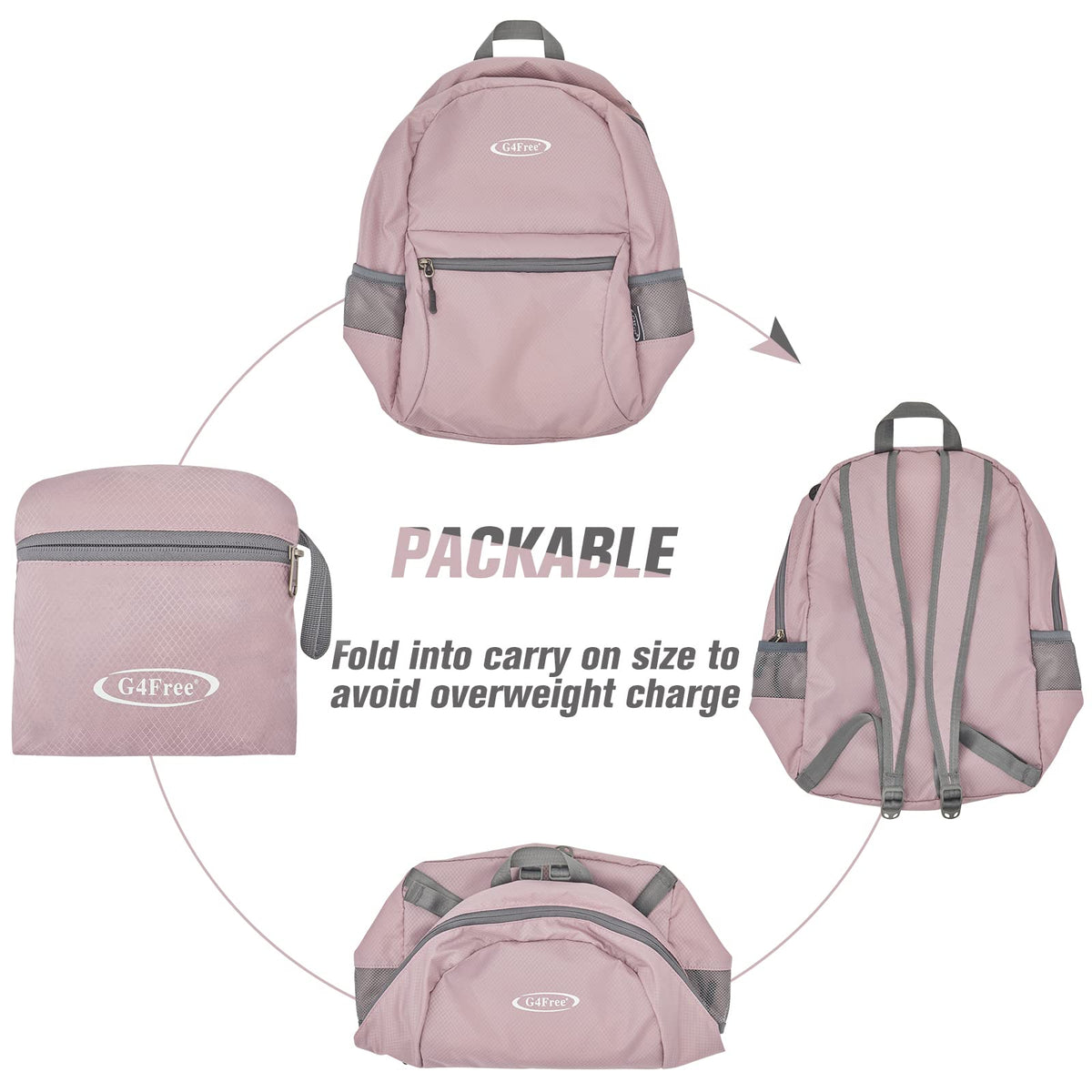 G4Free G4Free Daypack Backpacks