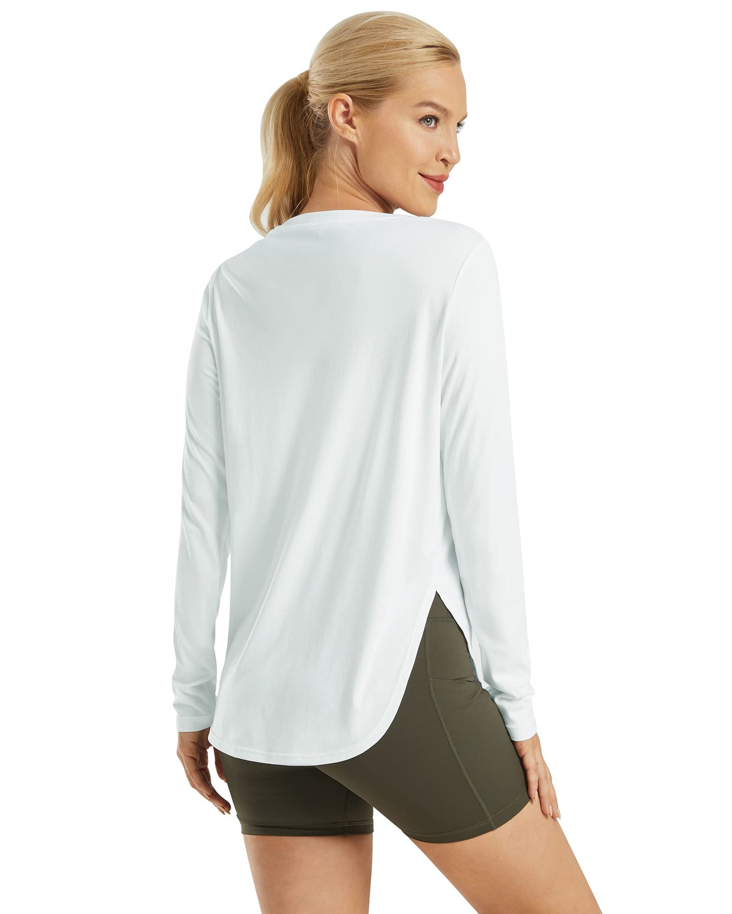 G4Free Women's UPF 50+ UV Slim Long Sleeve Workout Sun Shirt