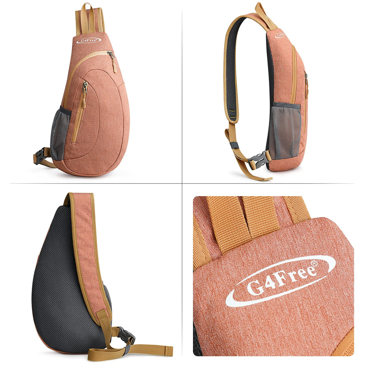 G4Free G4Free Sling Bags Men Shoulder Backpack Small Cross Body Chest Sling Backpack