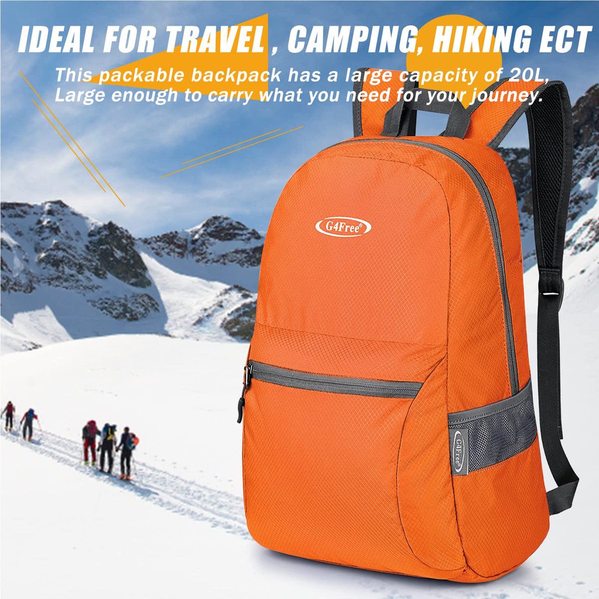 G4Free G4Free Daypack Backpacks