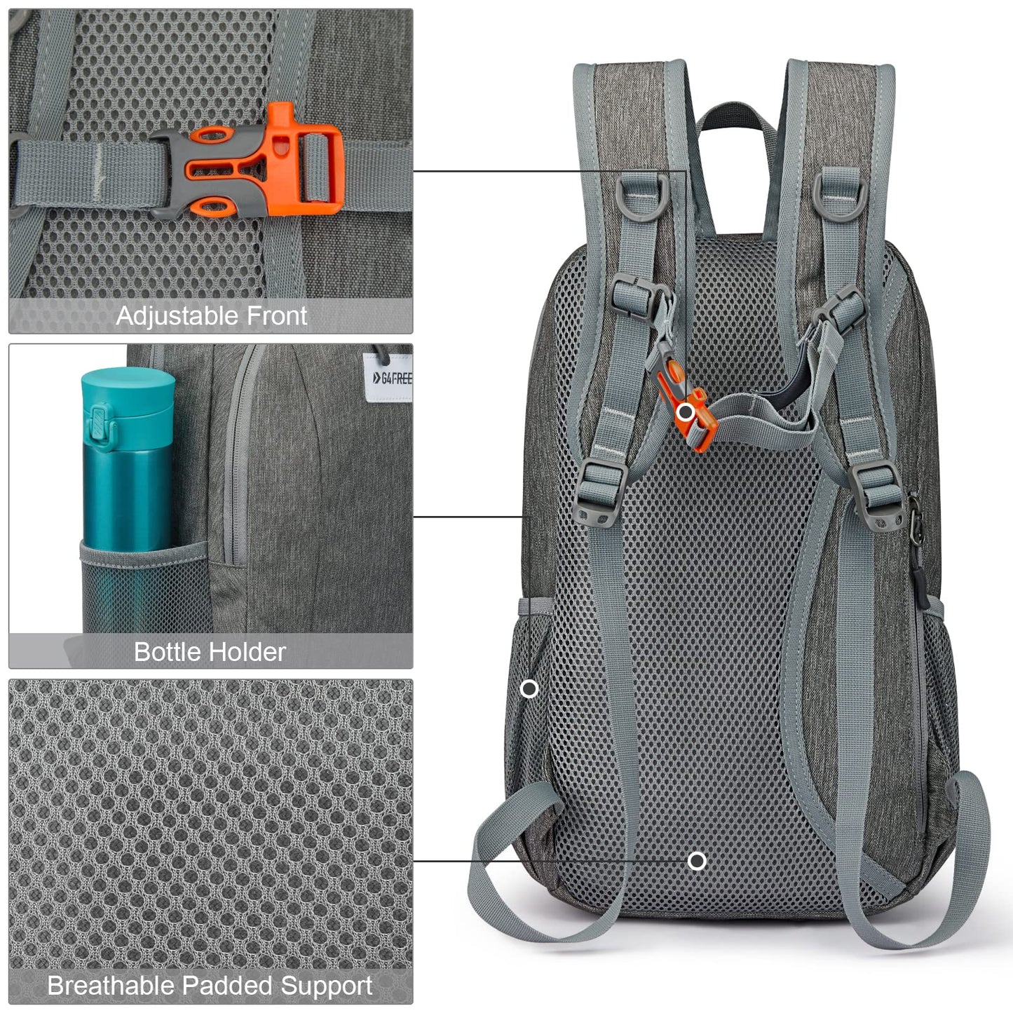 G4Free Mini 10L Hiking Backpack