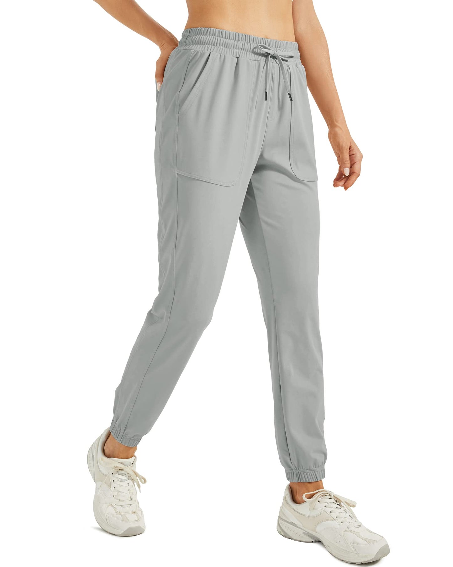 G4Free Womens Golf Pants Tapered Joggers with 4 Pockets