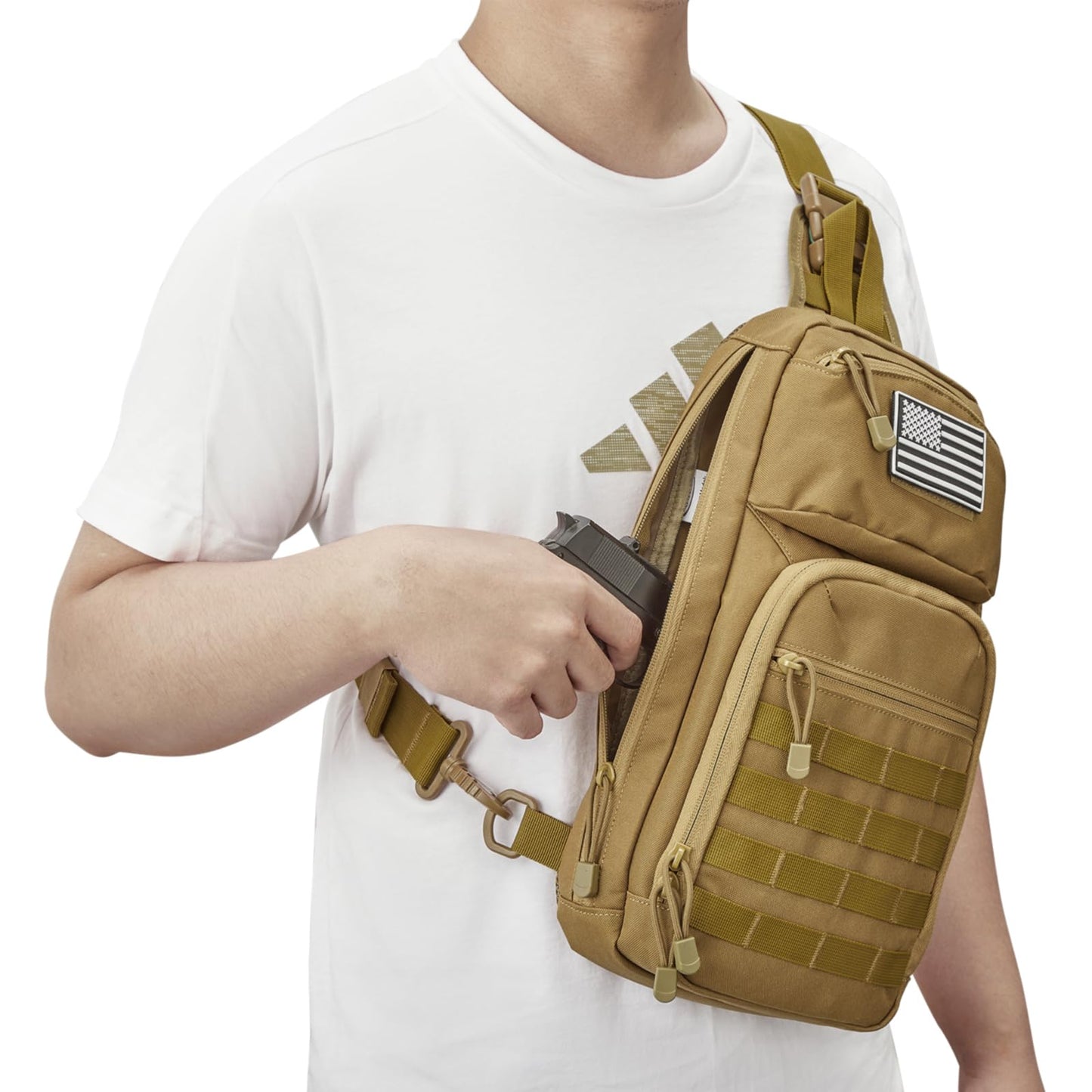 G4Free 10L Tactical EDC Sling Bag