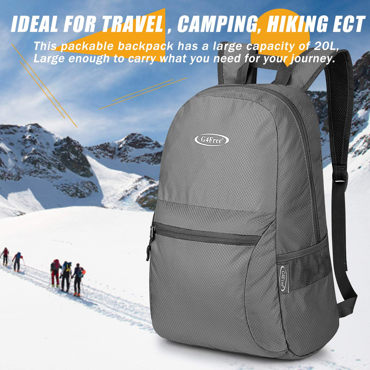 G4Free G4Free Daypack Backpacks
