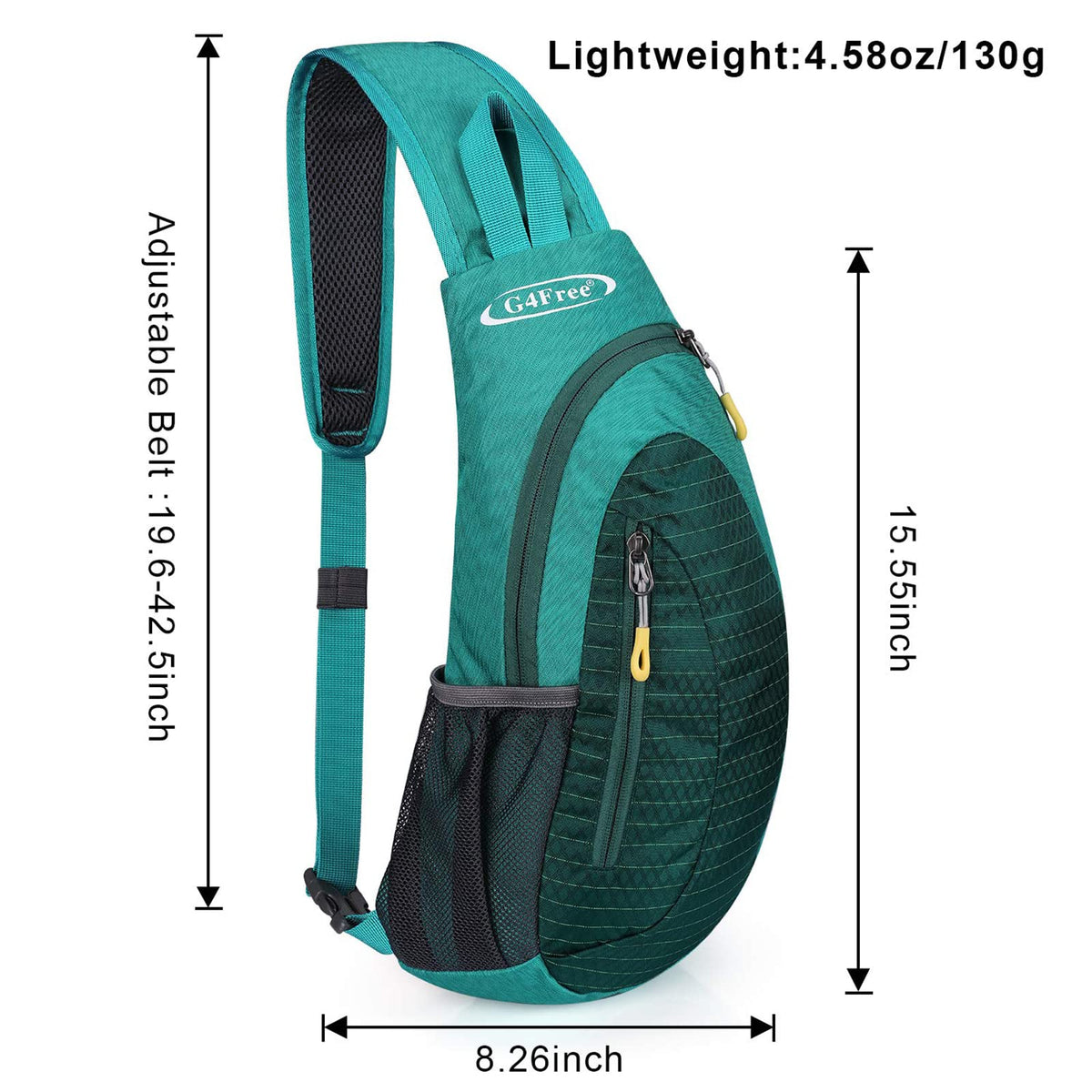 G4Free G4Free Sling Bags Men Shoulder Backpack Small Cross Body Chest Sling Backpack