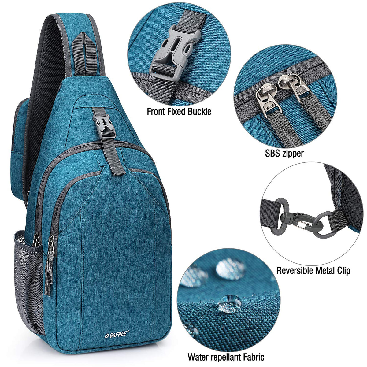 G4Free G4Free RFID Blocking Sling Bag