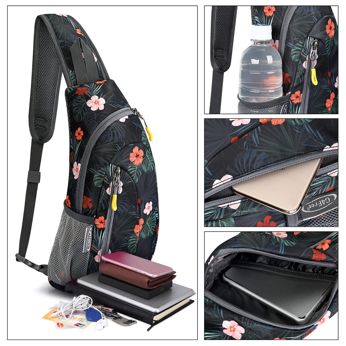 G4Free G4Free Sling Bags Men Shoulder Backpack Small Cross Body Chest Sling Backpack