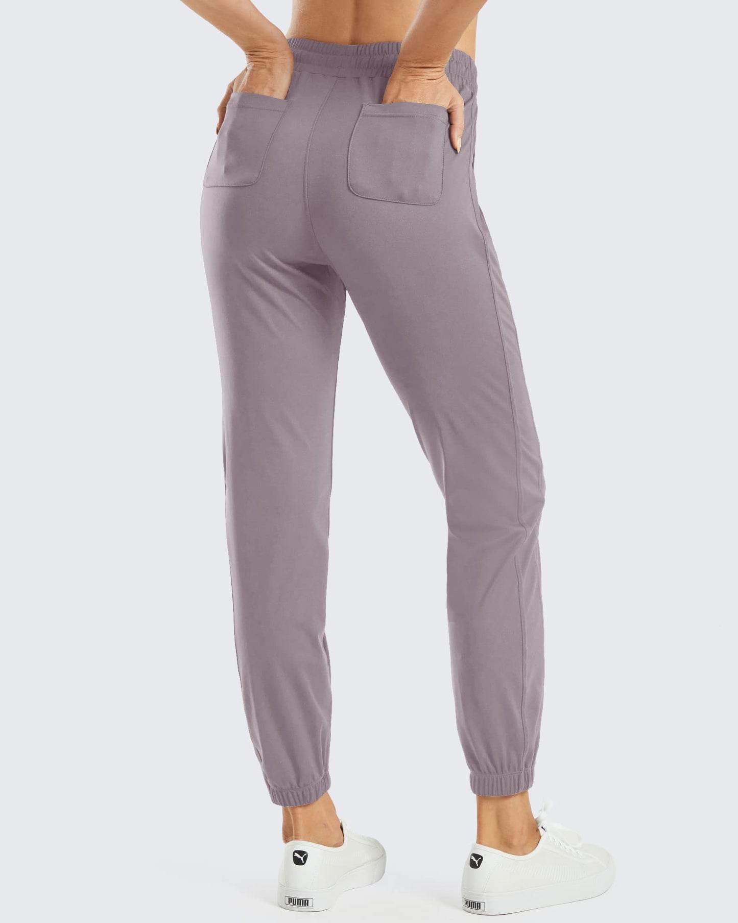 G4Free Womens Golf Pants Tapered Joggers with 4 Pockets