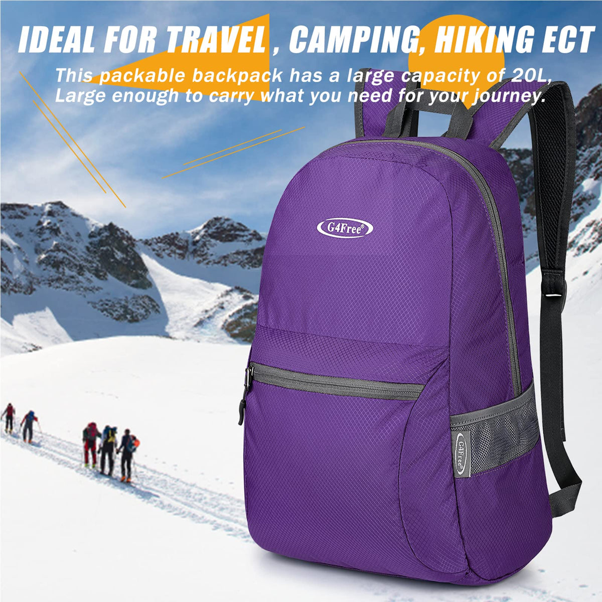 G4Free G4Free Daypack Backpacks