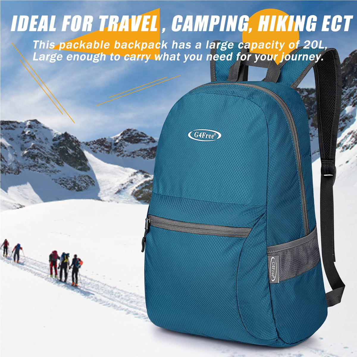 G4Free G4Free Daypack Backpacks