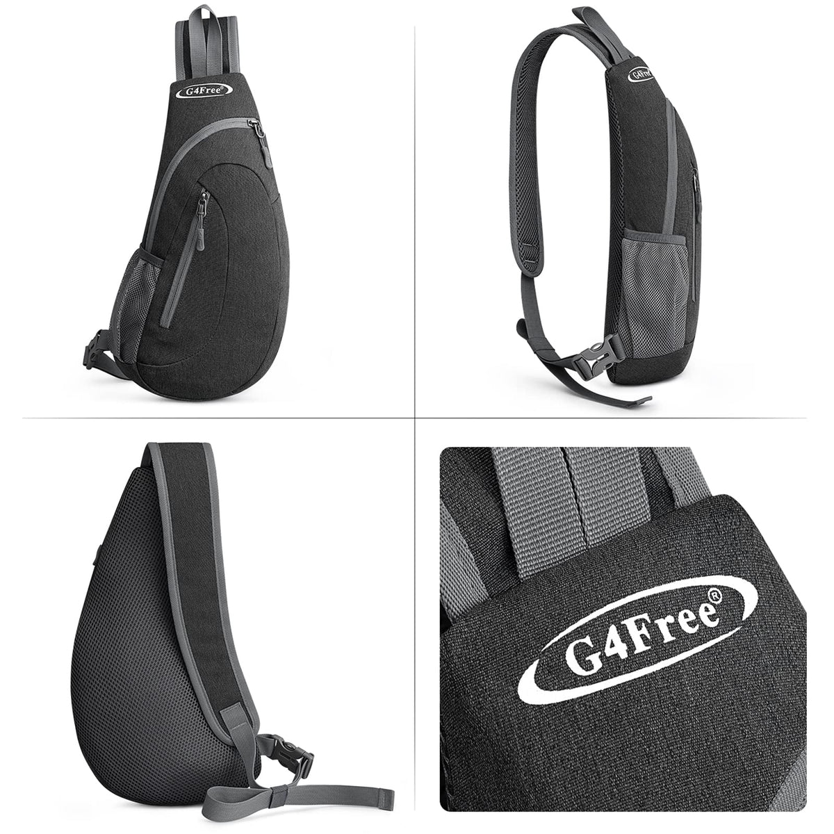 G4Free G4Free Sling Bags Men Shoulder Backpack Small Cross Body Chest Sling Backpack