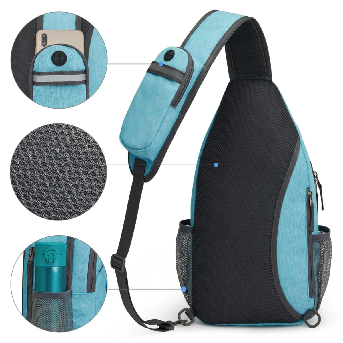 G4Free G4Free RFID Blocking Sling Bag