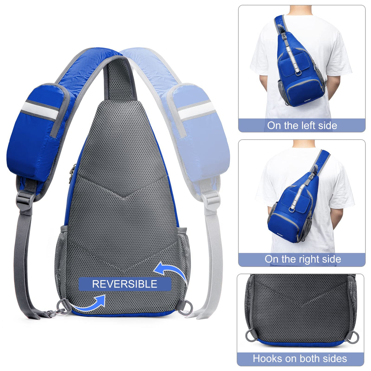 G4Free G4Free Packable Crossbody Sling Backpack