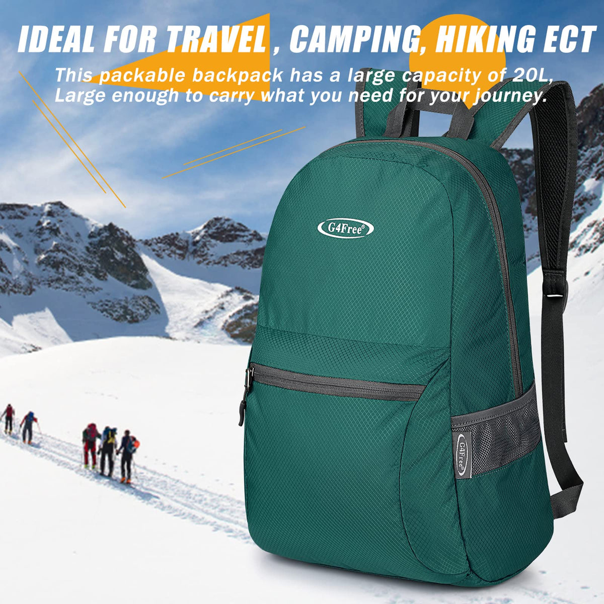 G4Free G4Free Daypack Backpacks