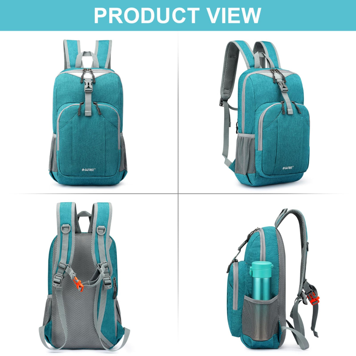 G4Free G4Free Mini 10L Hiking Cycling Compact Shoulder Backpack