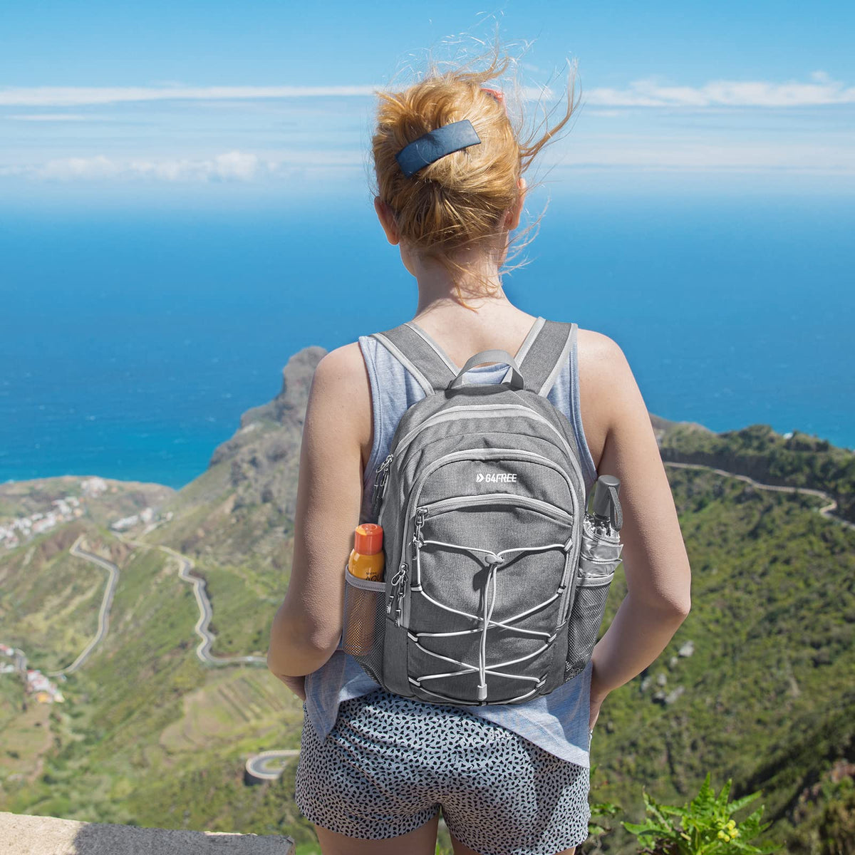 G4Free Activewear - G4Free 12L Mini Outdoor Hiking Daypack -TN22B107A-TN22B107C-TN22B107B