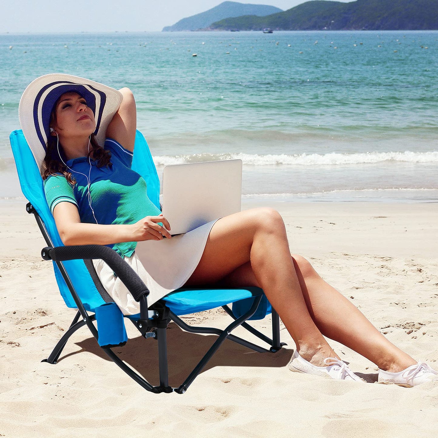 G4Free Low Sling Folding For Beach And Camping