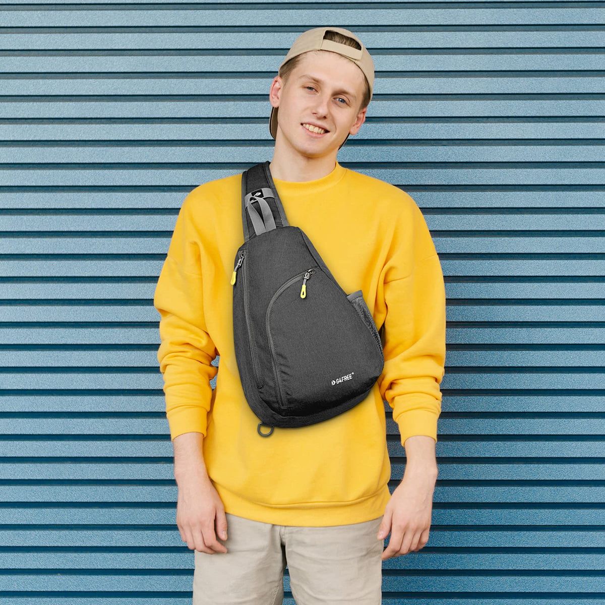 G4Free G4Free RFID Sling Bag Crossbody Backpack