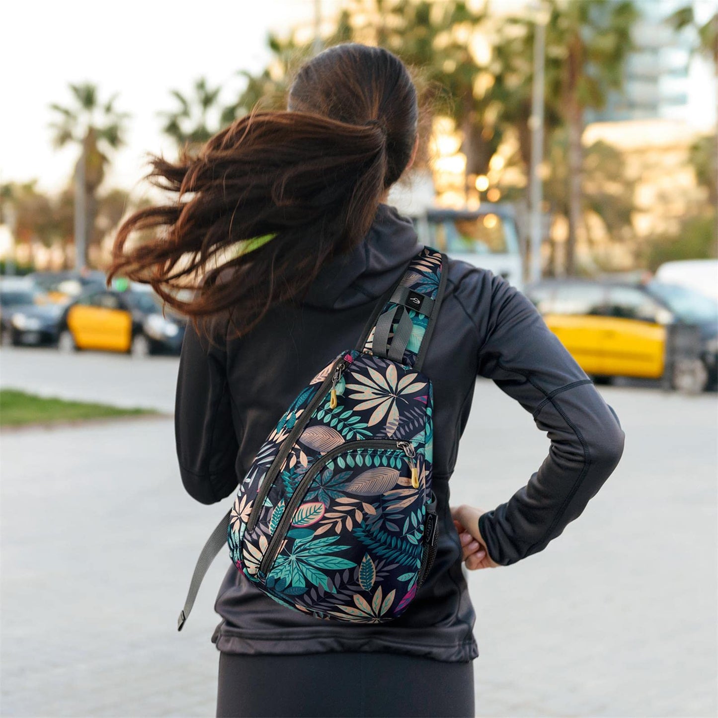 G4Free RFID Sling Bag Crossbody Backpack