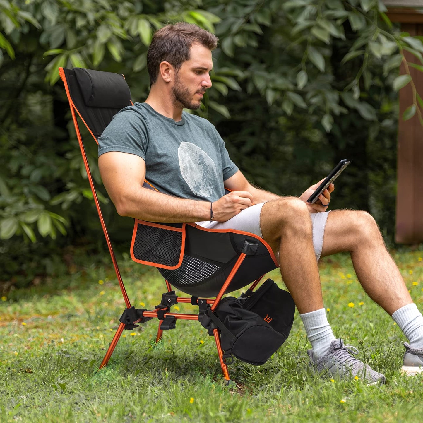 G4Free High Back Lightweight Camping Chair