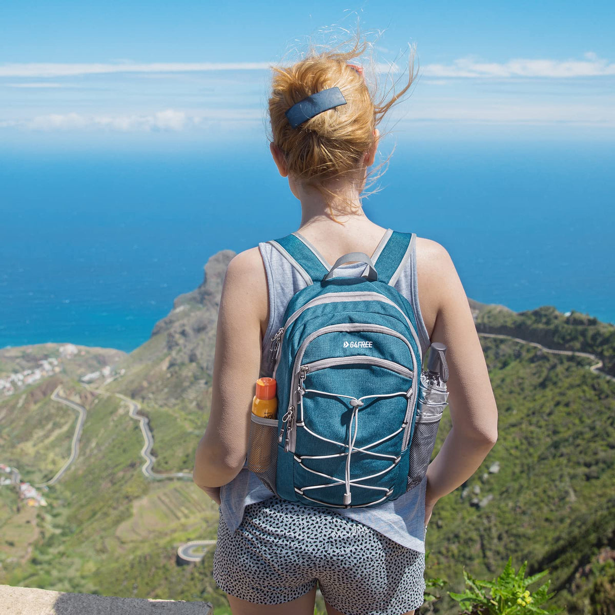 G4Free Activewear - G4Free 12L Mini Outdoor Hiking Daypack -TN22B107A-TN22B107C-TN22B107B