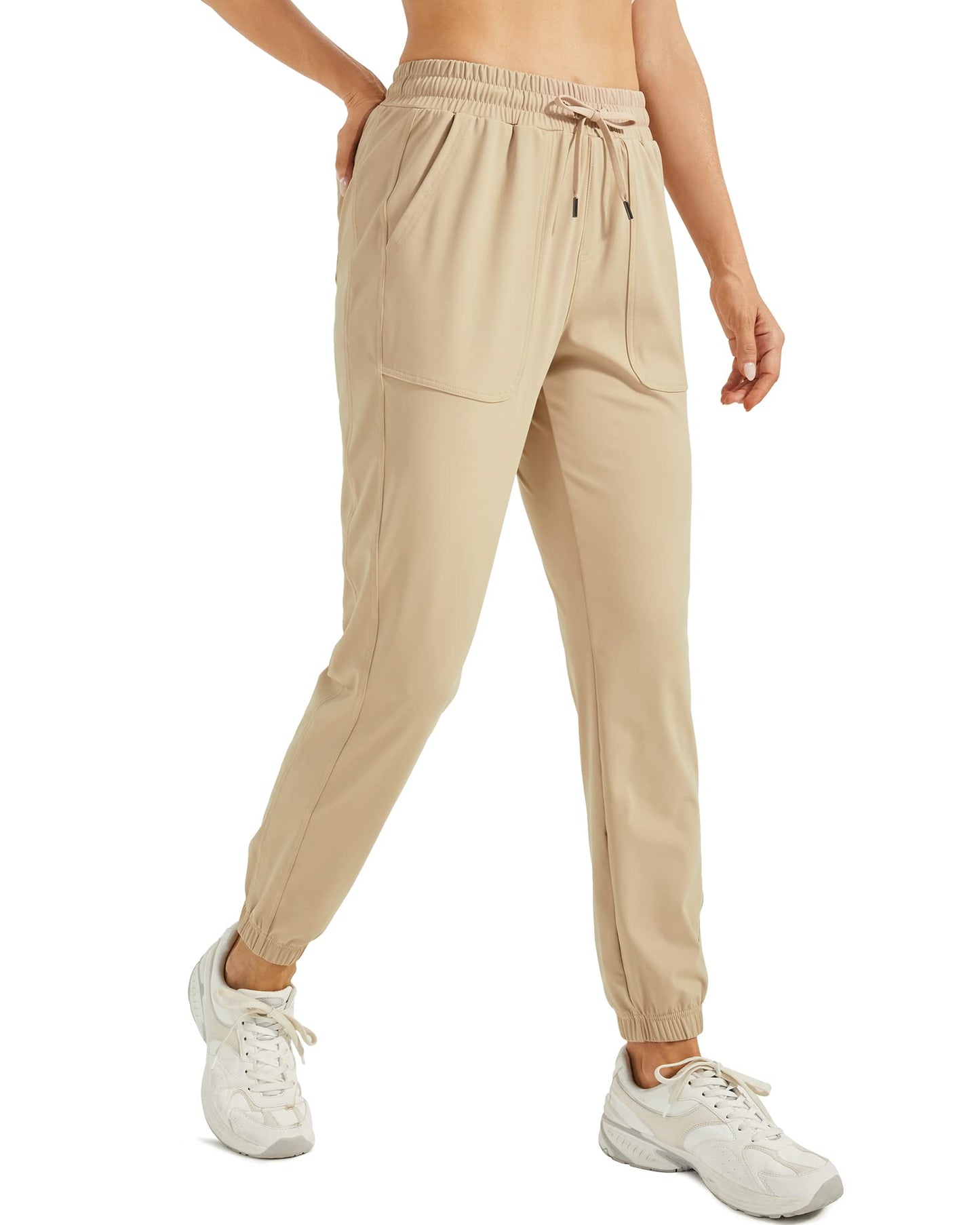 G4Free Womens Golf Pants Tapered Joggers with 4 Pockets