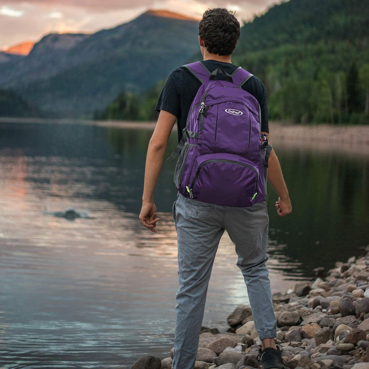 G4Free G4Free 40L Lightweight Packable Hiking Backpack