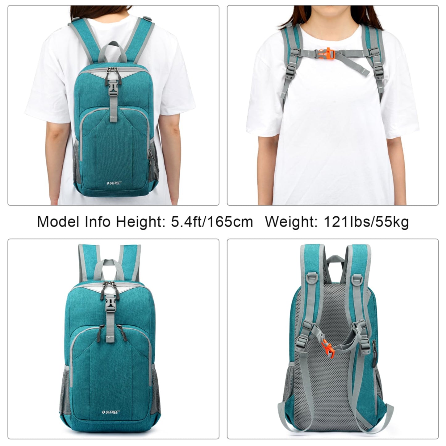 G4Free Mini 10L Hiking Cycling Compact Shoulder Backpack