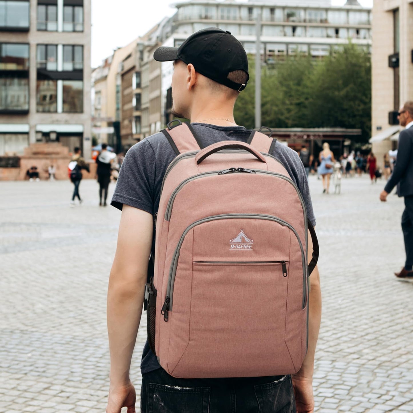 G4Free 40l Carry On Waterproof Travel Backpack For Women Men