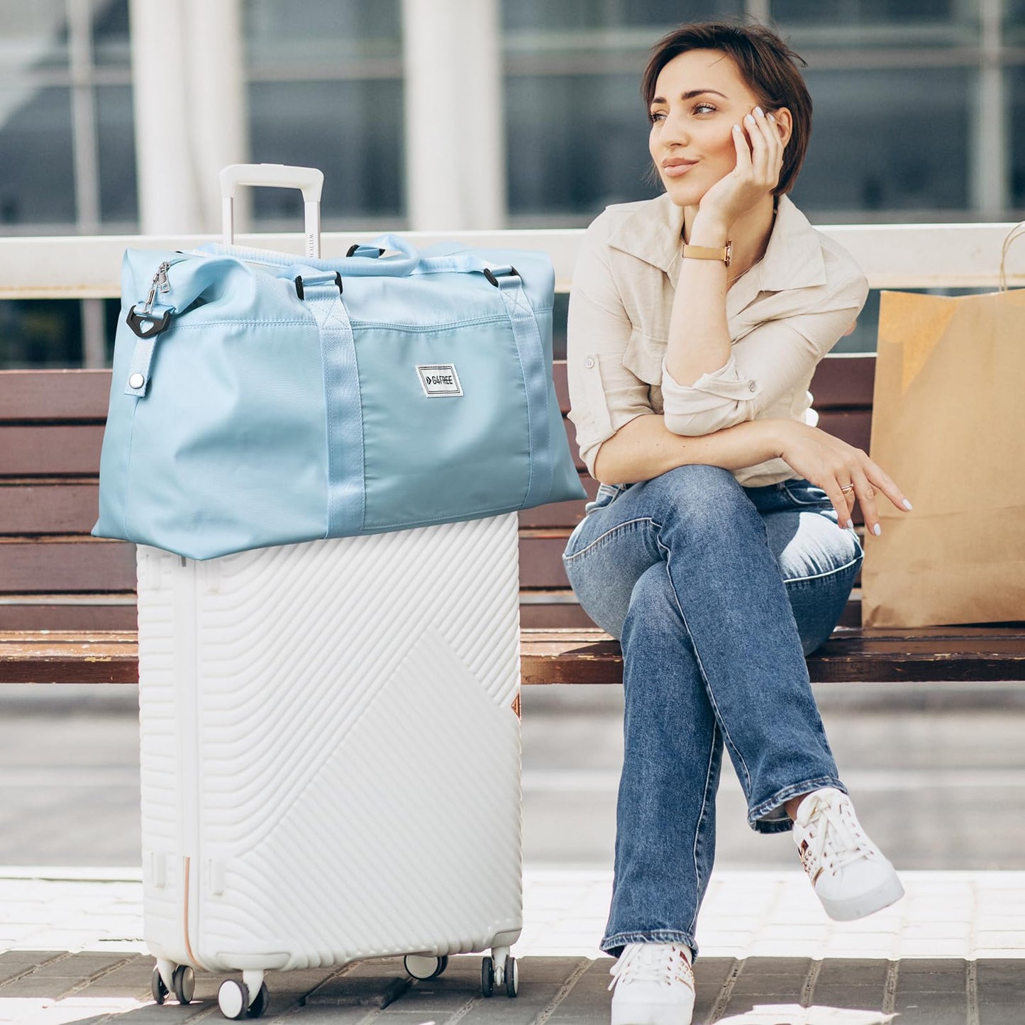 G4Free Waterproof Travel Tote Bag for Women