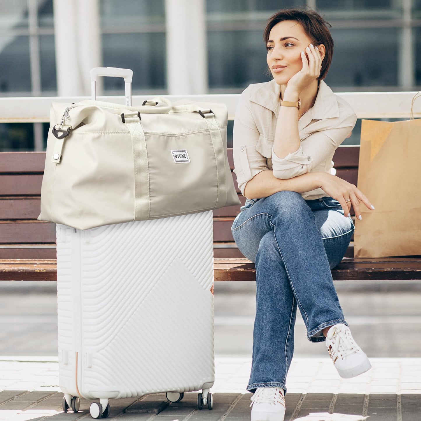 G4Free Waterproof Travel Tote Bag for Women