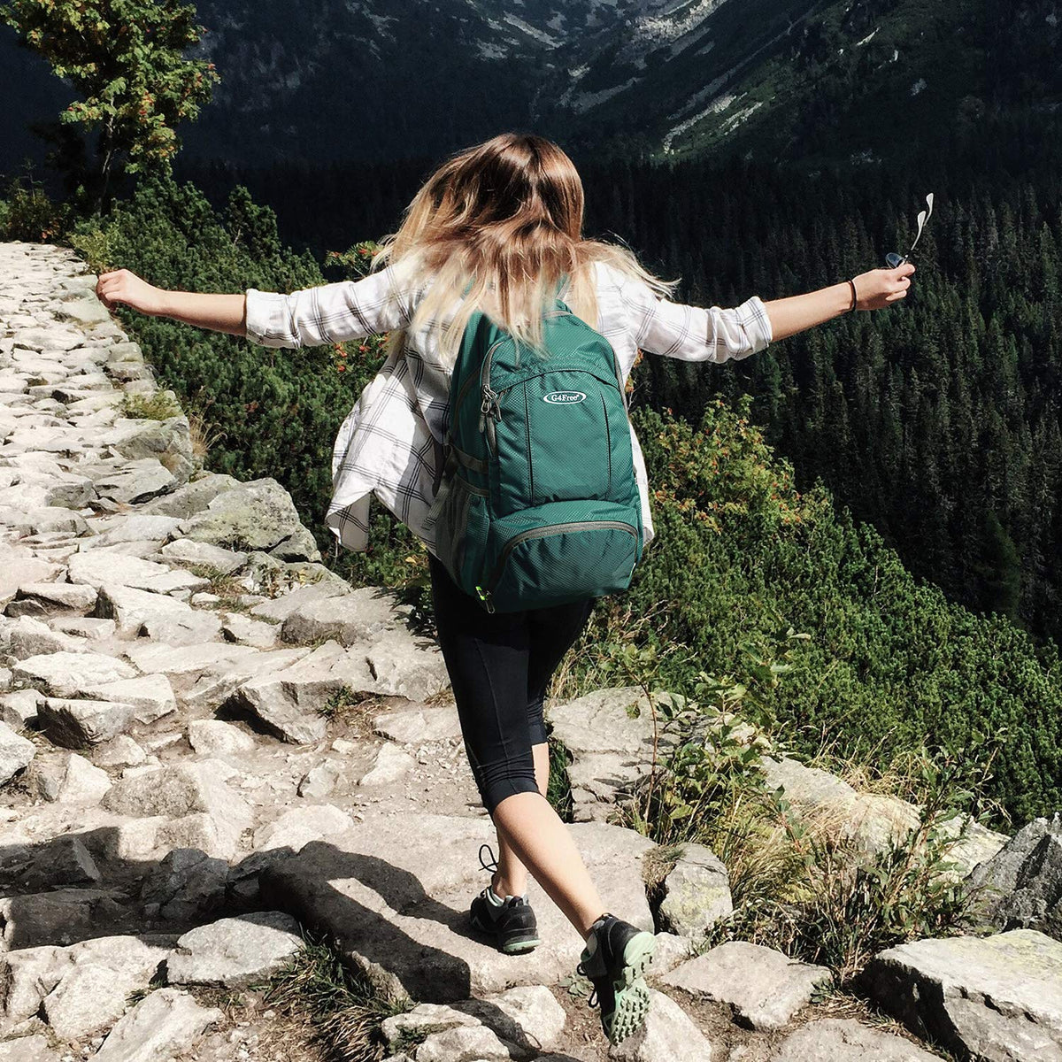 G4Free G4Free 40L Lightweight Packable Hiking Backpack